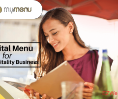 How does a digital menu work for your hospitality business?