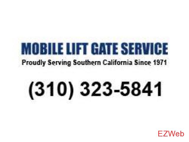 Mobile Lift Gate Service