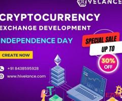 Get Crypto Exchange Development Services up to 30% offer at Hivelance Special Sale