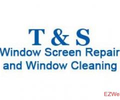 T&S Window Screen Repair and Window Cleaning