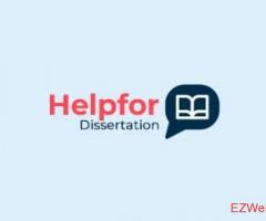 Help for Dissertation