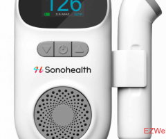 Stay Connected to Your Baby with SonoHealth's Fetal Doppler!