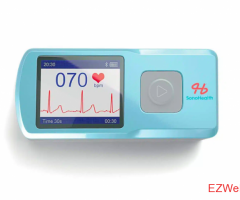 Heart Health at Your Fingertips with SonoHealth EKG Monitor!