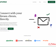 Crevzo, Personalized Cold-Email Campaigns.