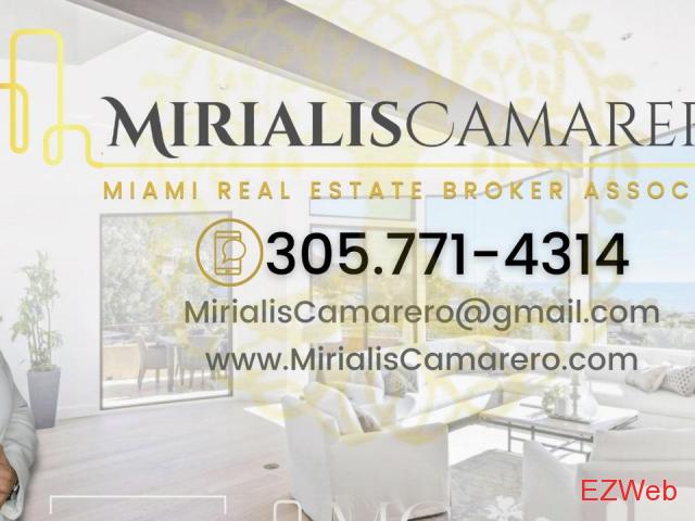 Miami Real Estate Broker Associate | Mirialis Camarero - REALTOR®