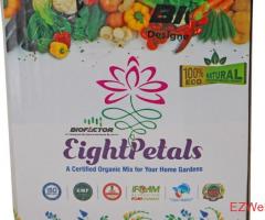Eight Petals Home Garden Kit - Organic Bio Fertilizer for Plants with Micro Nutrients
