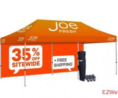 Get Easy-to-Install Custom 10x10 tent | New York | USA