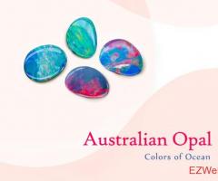 Australian Opal Doublet Slices for Making Jewelry