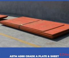 ASTM A588 GR A WEATHER RESISTANT STEEL PLATE