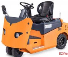 Stand up electric pallet jack