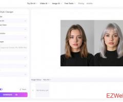 AI Tryon Hair Style Changer: Virtual Hairstyle Simulator