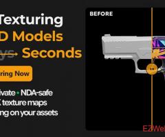 TextureFast.com — Fast Texturing For 3D Models In Seconds