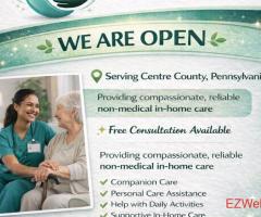In-home senior care services in State College & Altoona PA