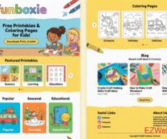 Funboxie - Free printable coloring pages and crafts for kids