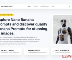 Nano Banana Prompt Library for AI Image Generation