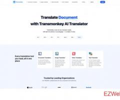 Transmonkey - AI Translation Hub