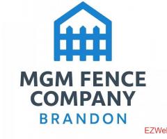 MGM Fence Company Brandon