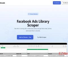 AdsLeadz – Meta Ads Library Lead Extraction Tool