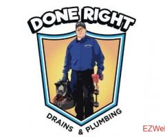 Done Right Drains and Plumbing
