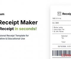 Receiptum — Free Receipt Maker