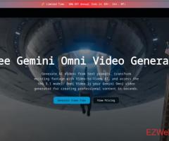 Free Gemini Omni Video Generator Online - Omni Video