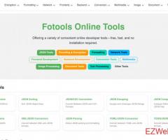 Fotools Online Tools
