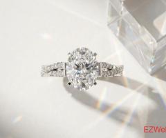 Own the Perfect Symbol of Love – Shop This Elegant White Gold Diamond Solitaire Ring Today!